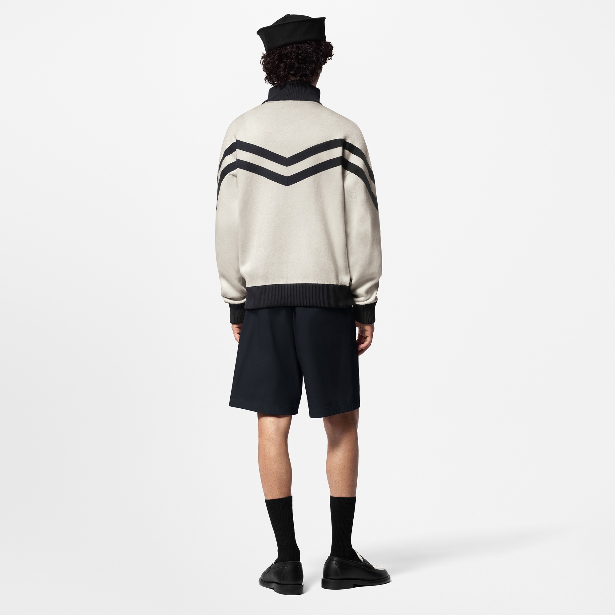 Knitted Cotton Sailor Blouson - Men - Pre-Fall 2024 Collection 